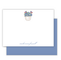 Patriotic Hydrangea Notecard