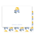 Blue Cozy Coupe Notecard