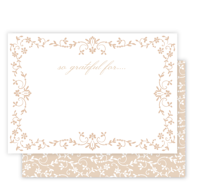 Fall Leaves Gratitude Card