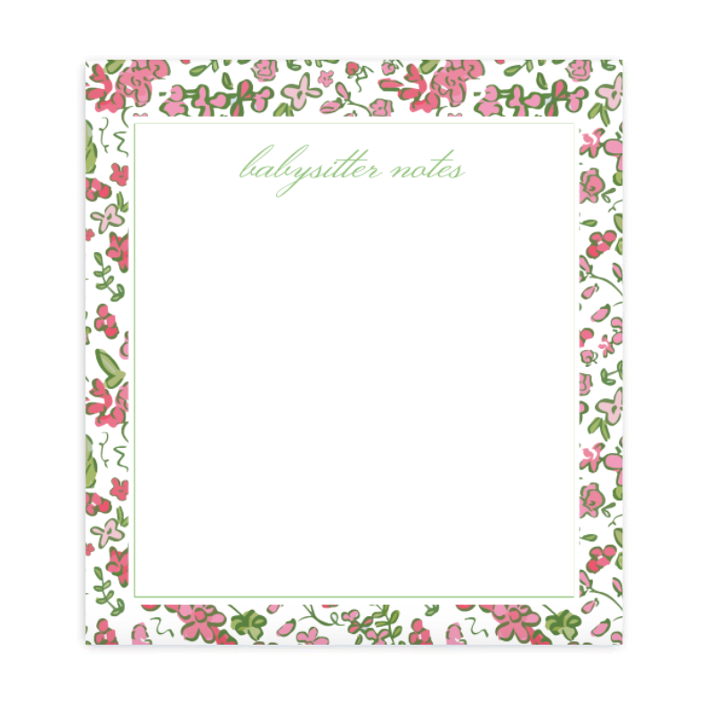 Secret Garden Notepad
