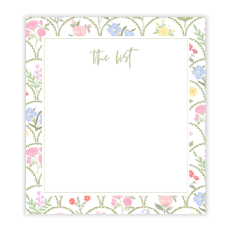 Wildflowers Forever Notepad
