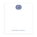 Blue & White Platter Notepad