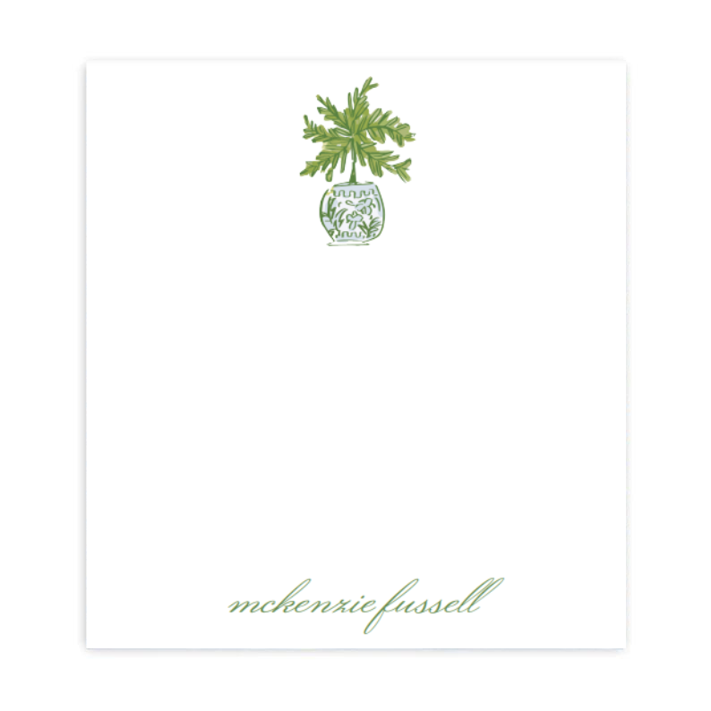 Potted Plant Notepad