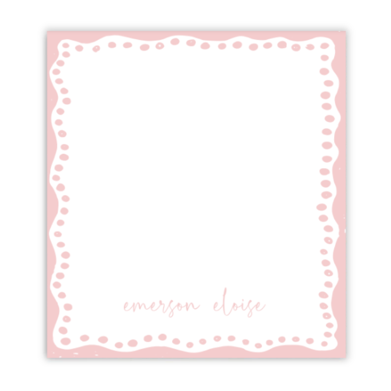 Doodle Dots Notepad