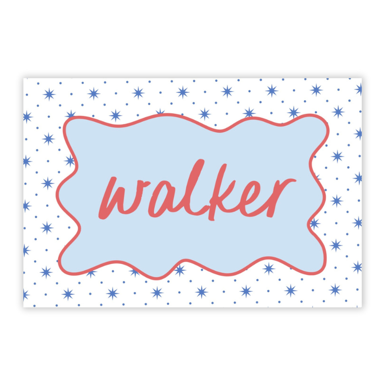Blue Star Placemat