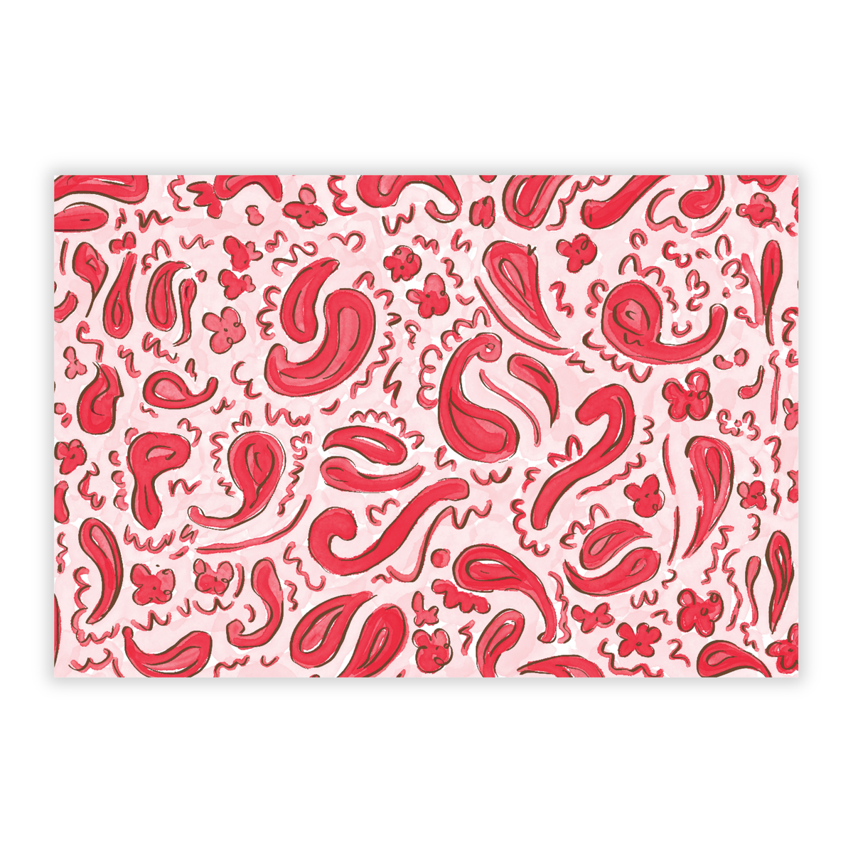 Pretty Paisley Placemat
