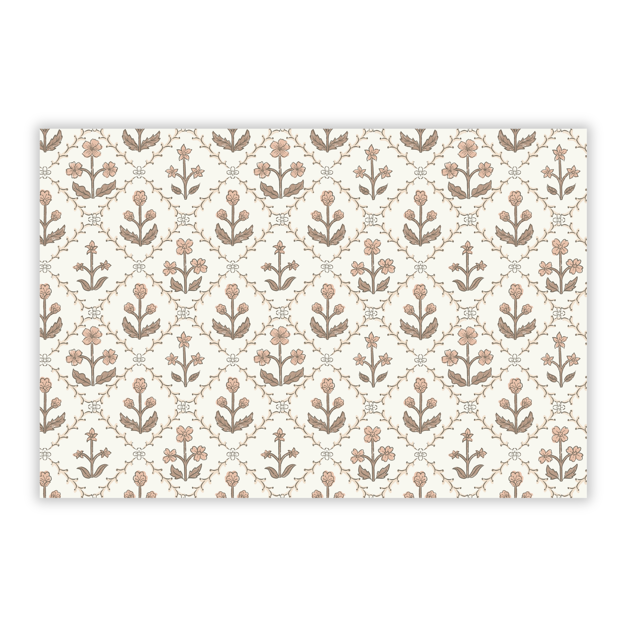 Fall Blockprint Placemat