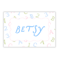 Pastel Learning Fun Placemat