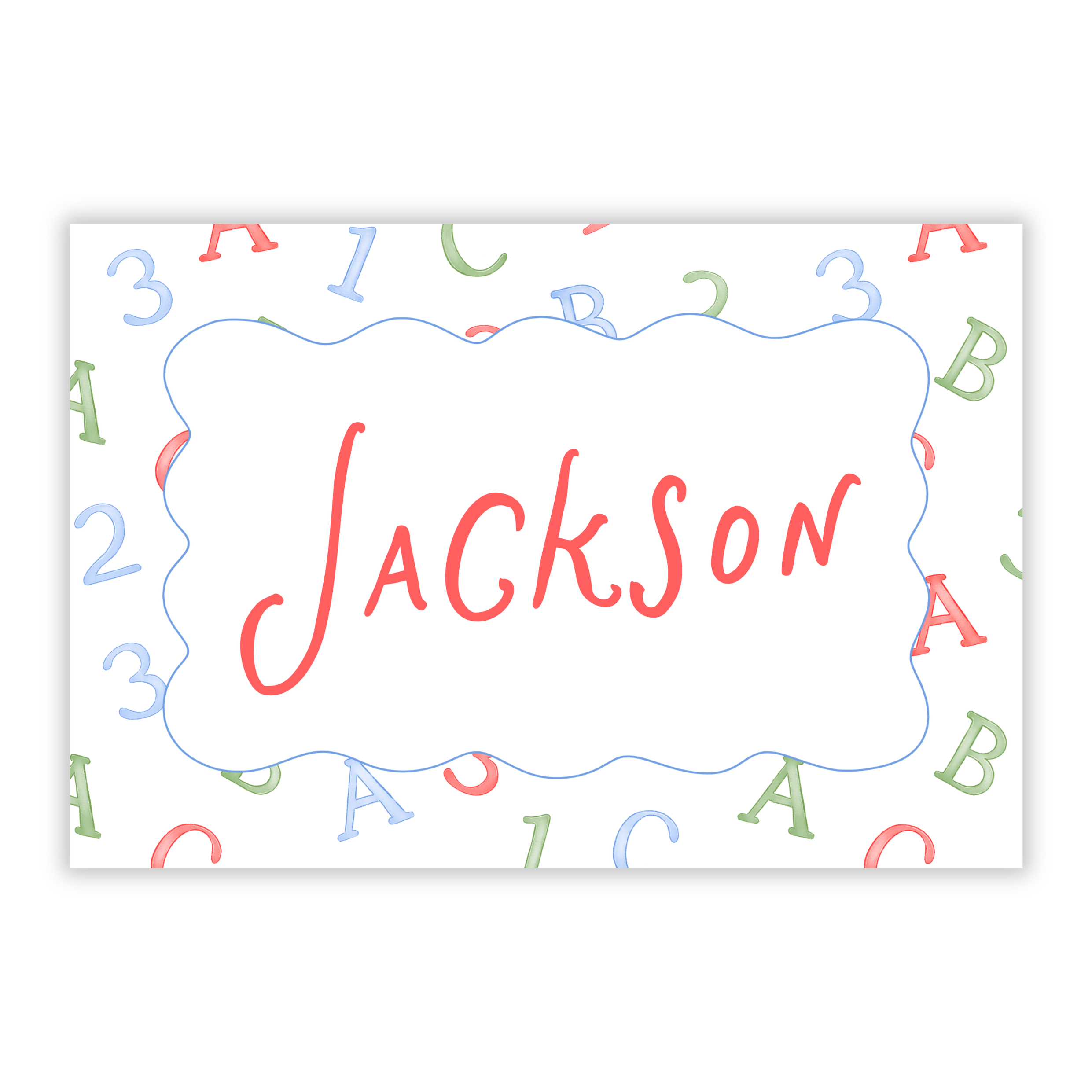 Primary Learning Fun Placemat