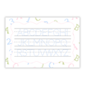 Pastel Learning Fun Alphabet Tracing Placemat