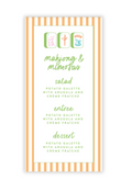 Mahjong Menu