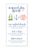 East Coast Long Menu