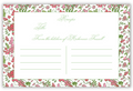 Secret Garden Recipe Card