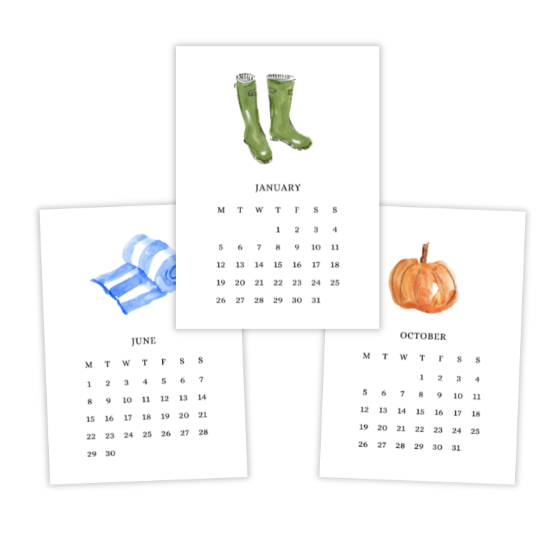 2026 Desktop Calendar