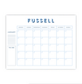 Colorblock Monthly Planner