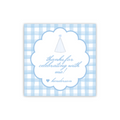 Classic Blue Party Gift Tags / Stickers