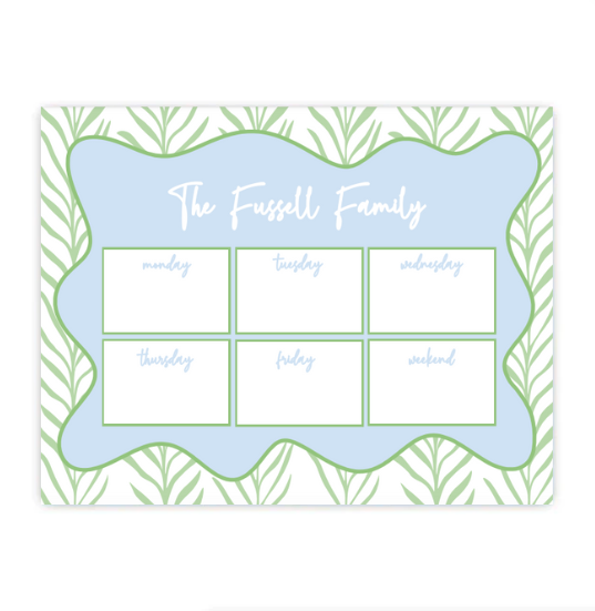 Trailing Vines Weekly Deskpad