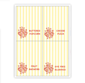 Movie Night Placecards / Buffet Labels