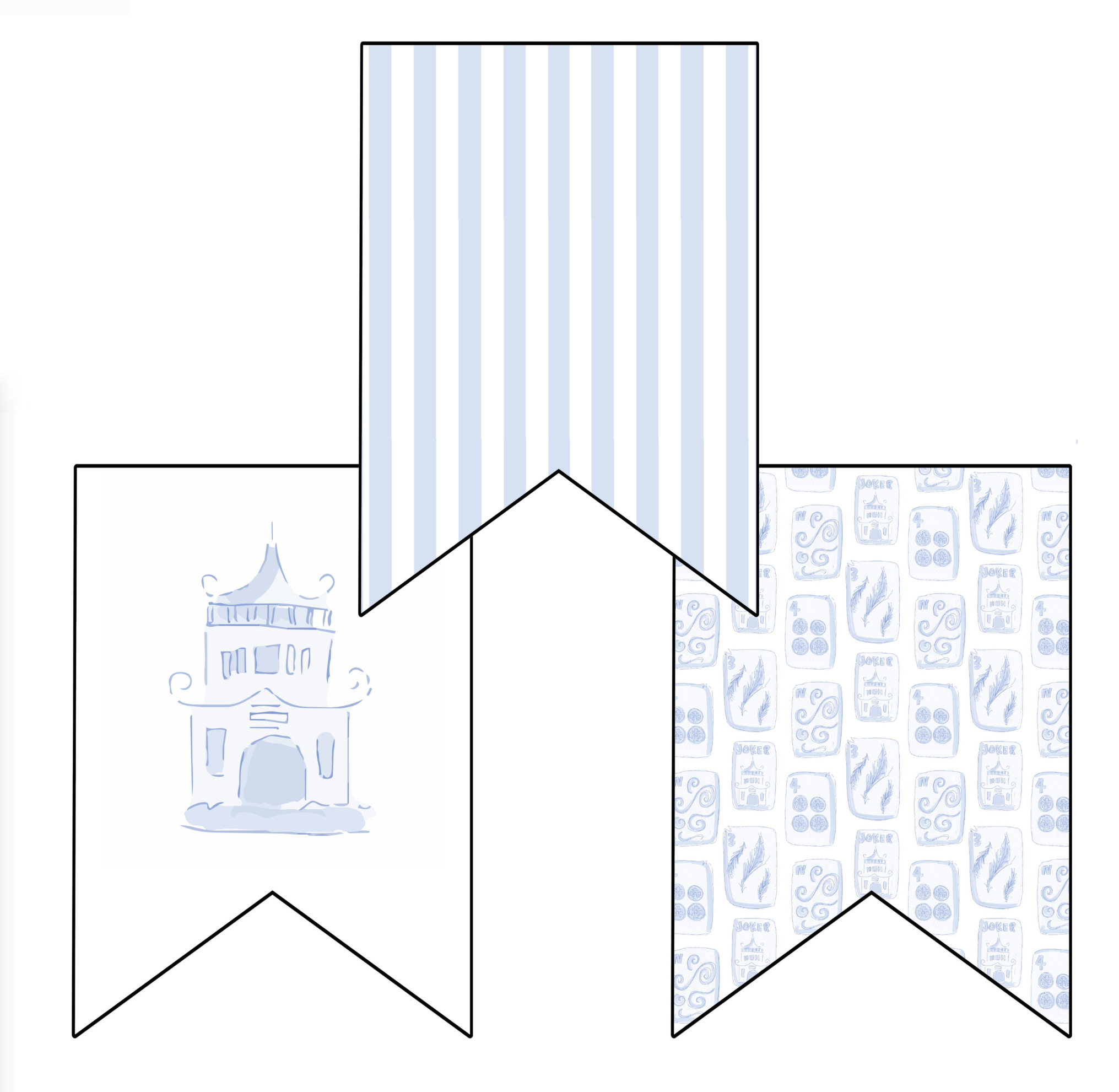 Mahjong Blues Banner