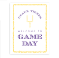 Choose Your Team Tailgate Party Sign / Poster