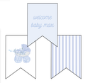 Blue Sip & See Banner