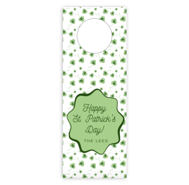 Little Luck Wine Tag