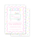 Pastel Ice Cream Invitation