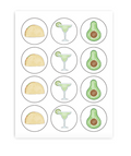 Taco Cupcake Toppers
