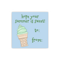 Ice Cream Summer Gift Tags / Stickers