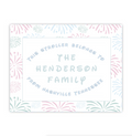 Magical Fireworks Stroller Tag