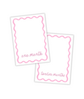 Pink Add-A-Picture Monthly Baby Cards Banner