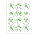 Bow Squiggle Cupcake Toppers
