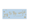 Blue Starry Night Christmas Gift Tags