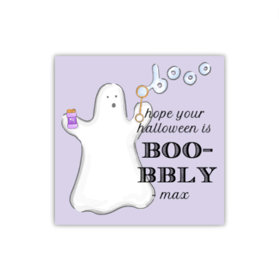 Ghost Bubbles Gift Tags / Stickers