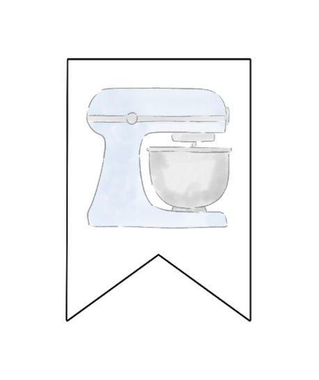 Kitchen Mixer Banner