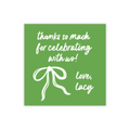 Bow Squiggle Gift Tags / Stickers
