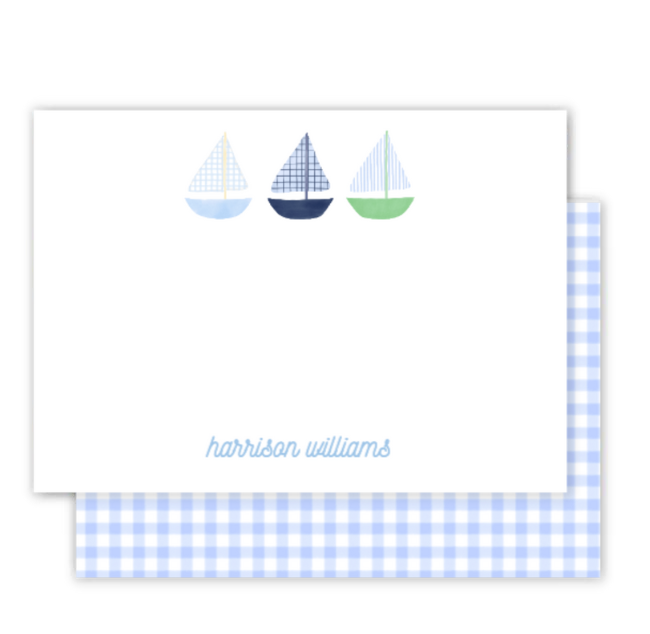 Boat Notecard