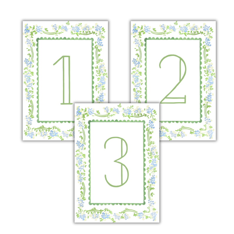 Green Fields Monthly Milestone Cards