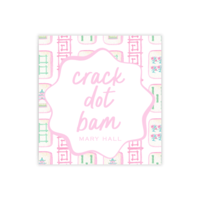 Pink Mahj Gift Tags / Stickers