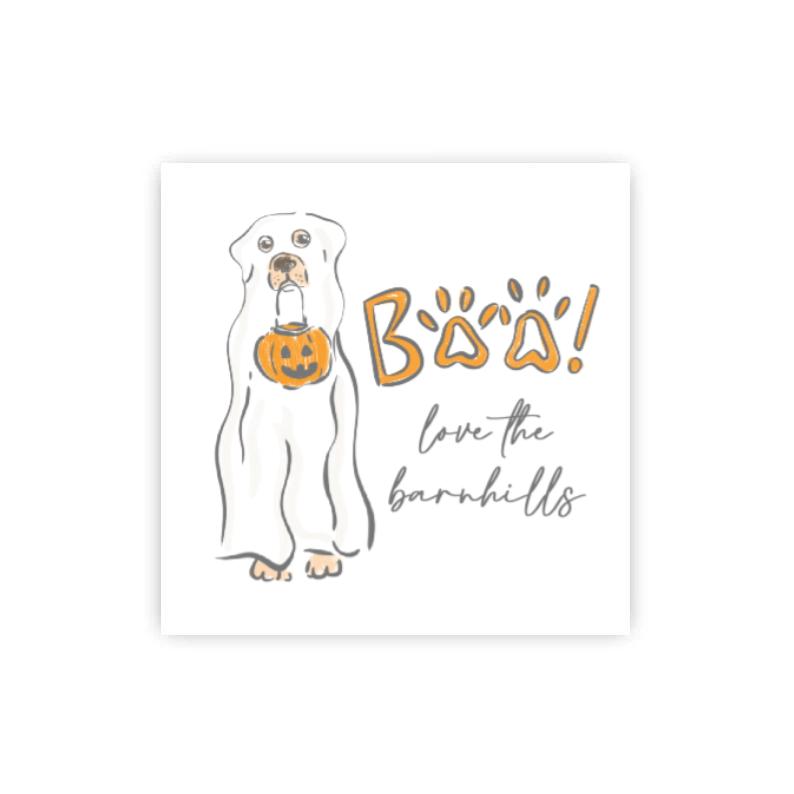 Ghost Dog Gift Tags / Stickers