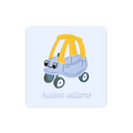 Blue Cozy Coupe Tags / Stickers