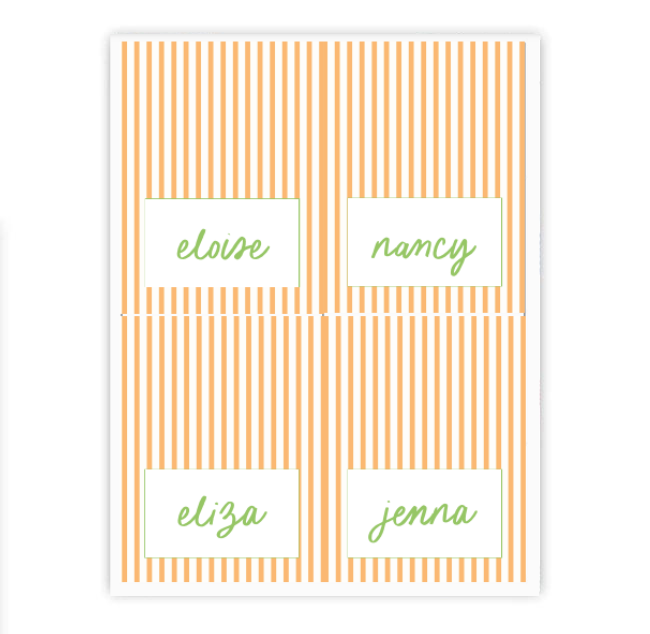 Mahjong Placecards
