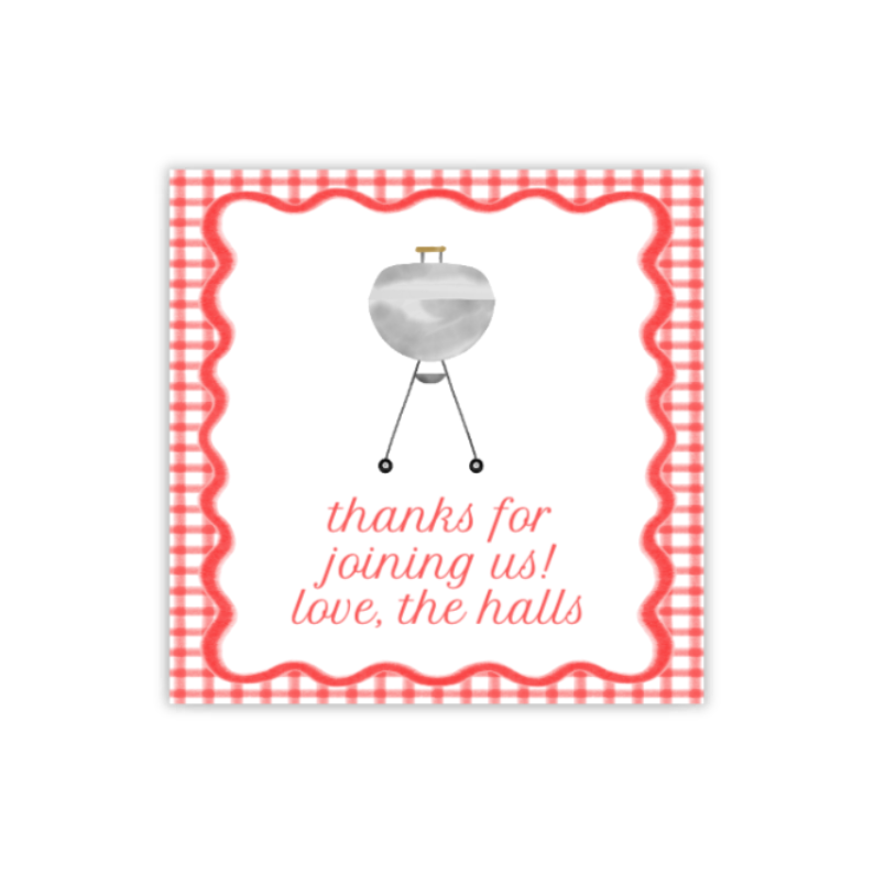 BBQ Gift Tags Gift Tags / Stickers
