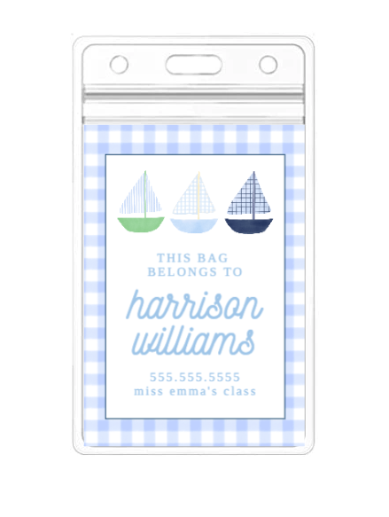 Boat Bag Tag