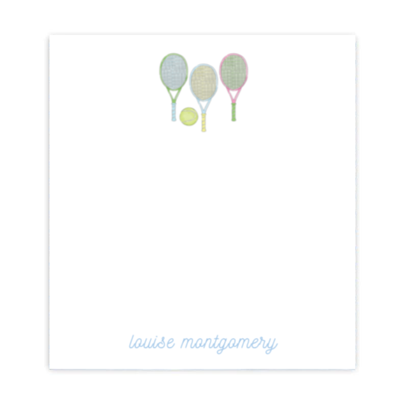 Tennis Notepad