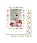 Blockprint Christmas Card