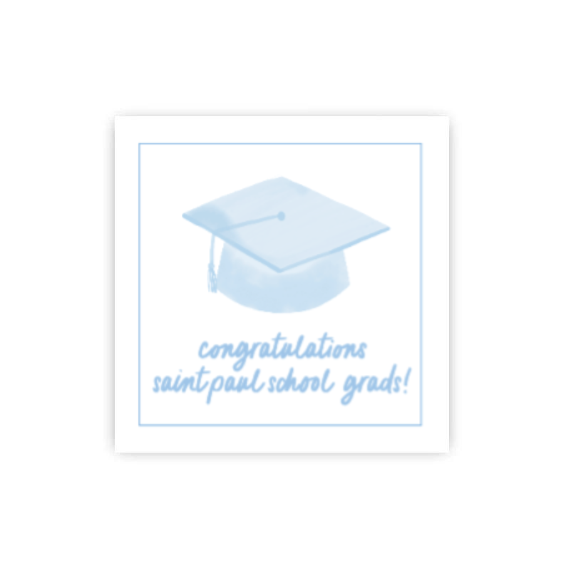 Blue Grad Gift Tags / Stickers