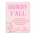 Nashville Party Sign And Poster