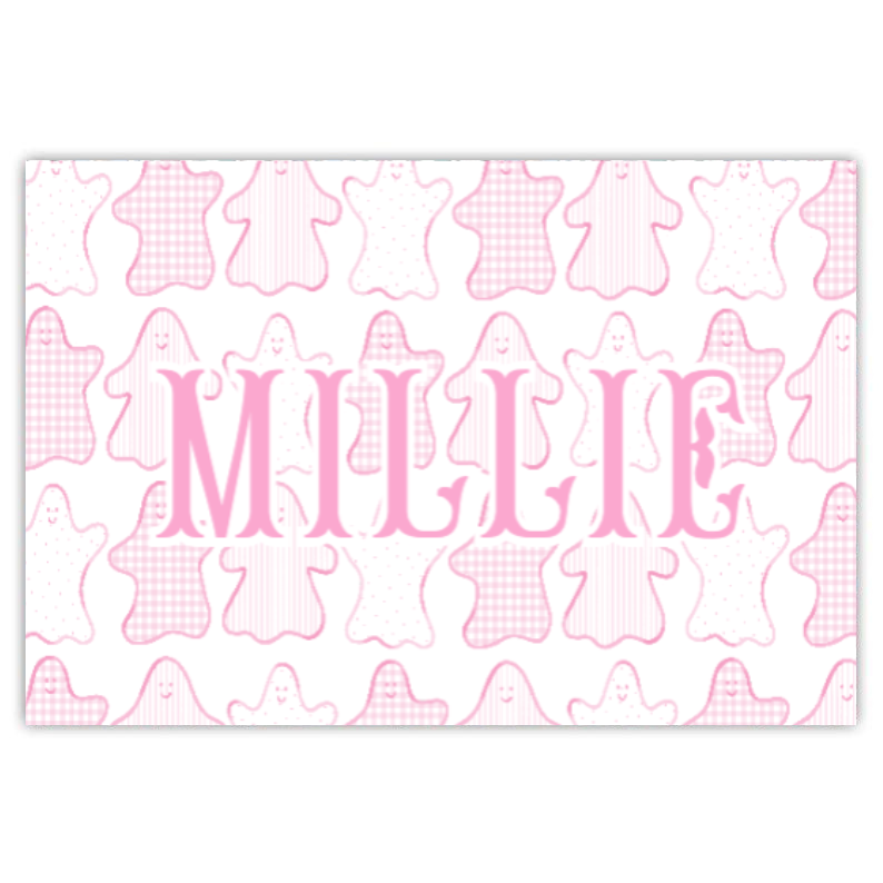 Pink Ghost Placemat