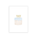 Yay Cake Folded Card